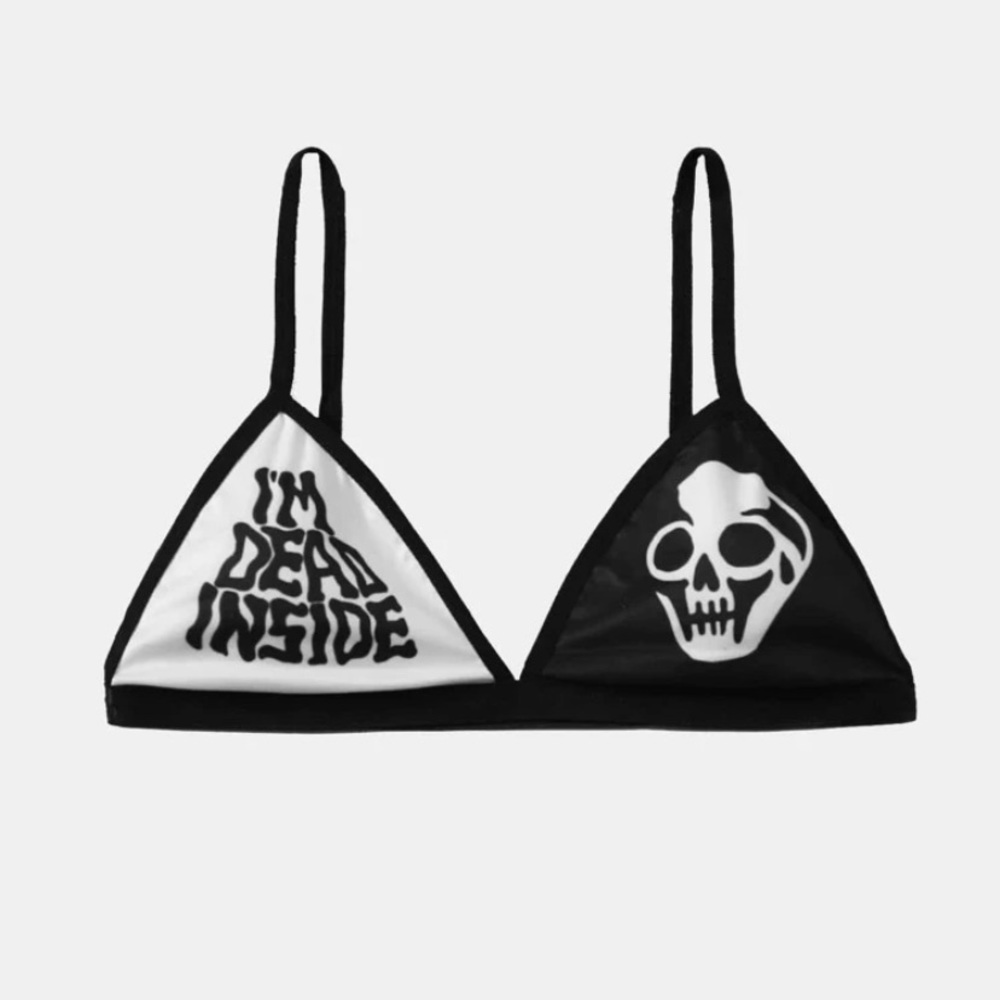 Skull Bra Top